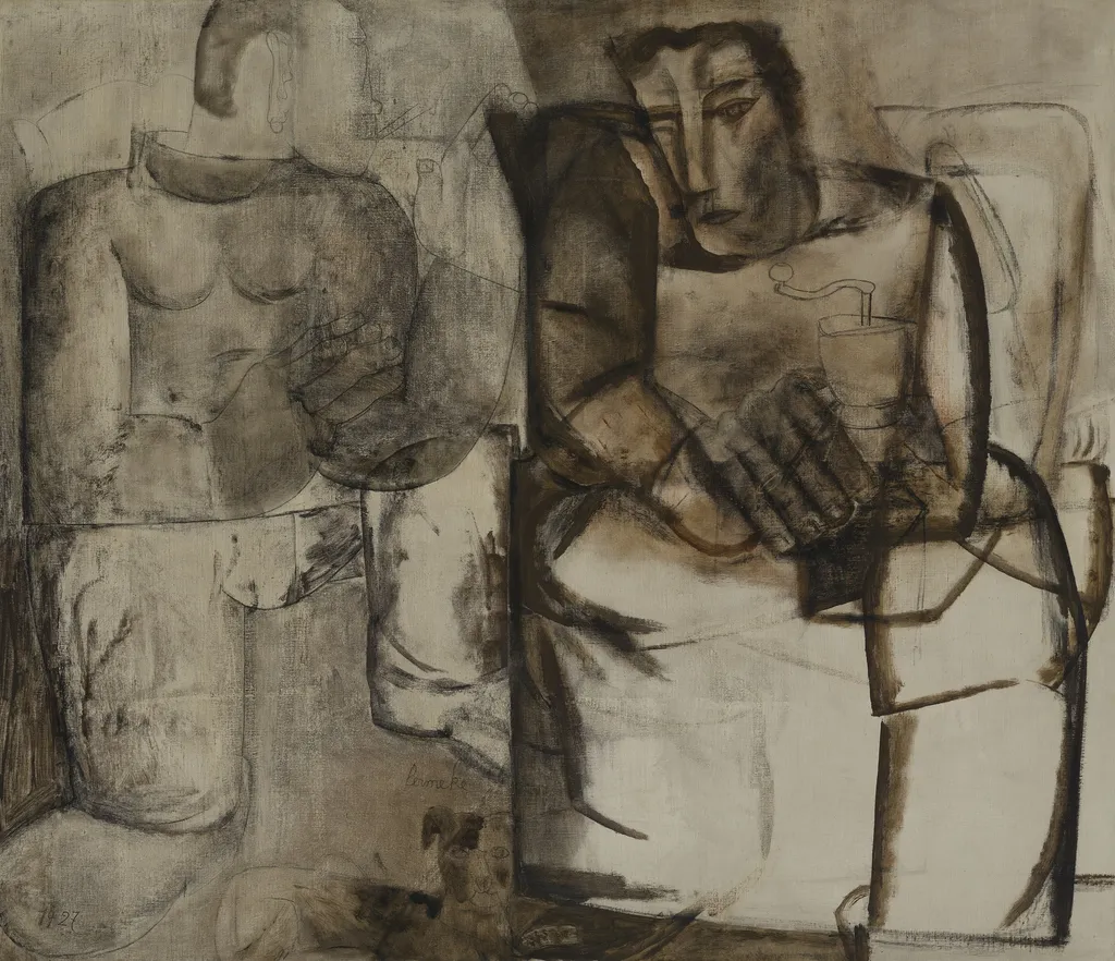 Vespers, by Constant Permeke, oil, 1927