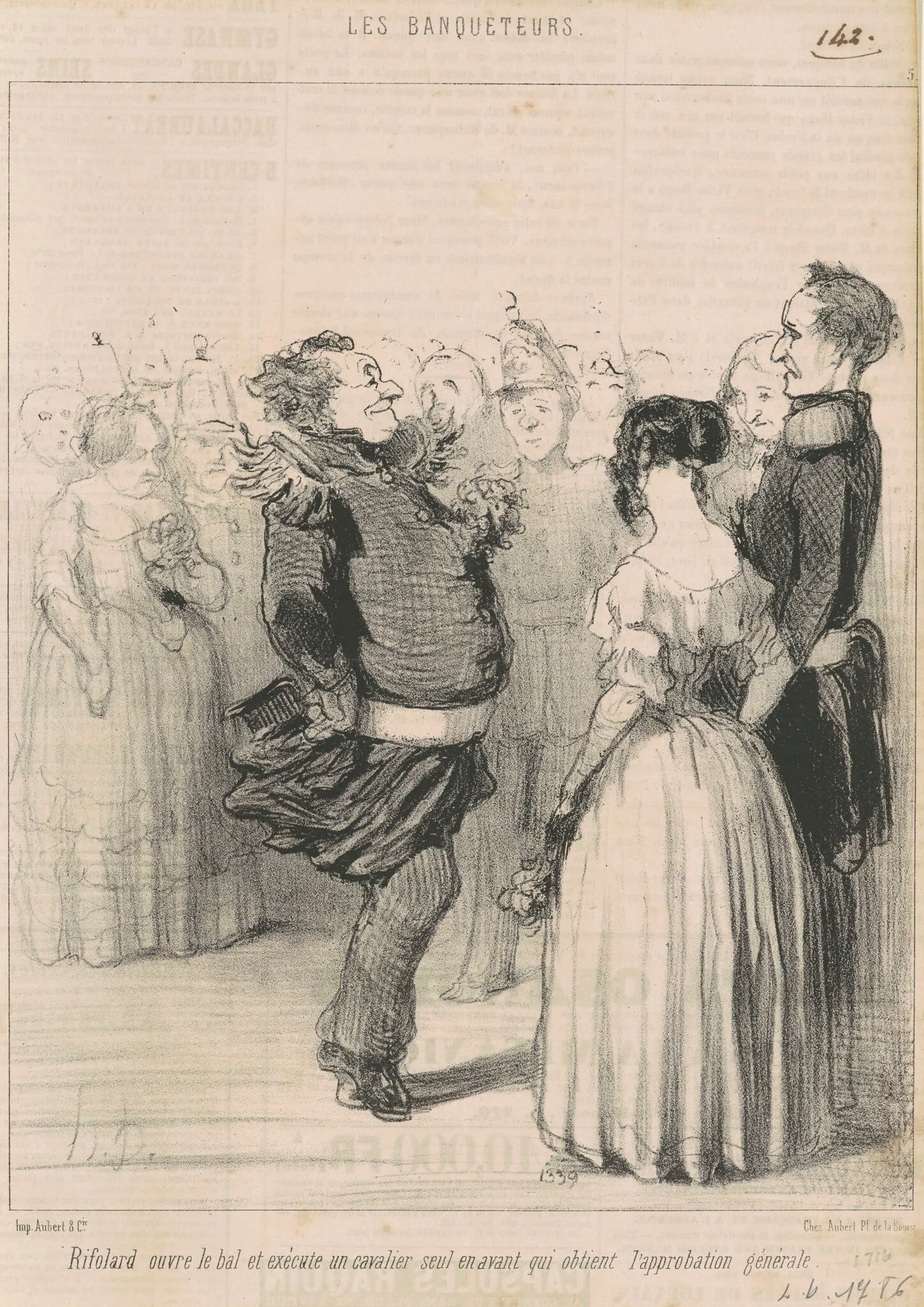 Rifolard ouvre le bal ..., detail