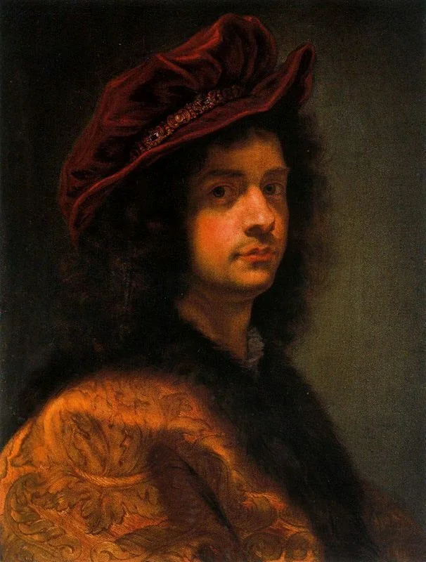 Self-portrait, detail