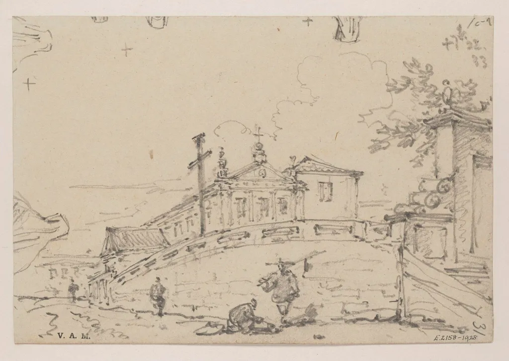 A church in Macau, by George Chinnery, 12