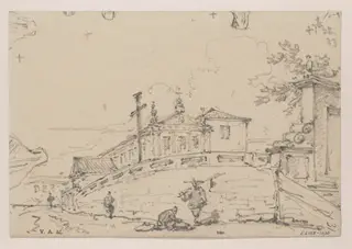 A church in Macau, by George Chinnery, 12