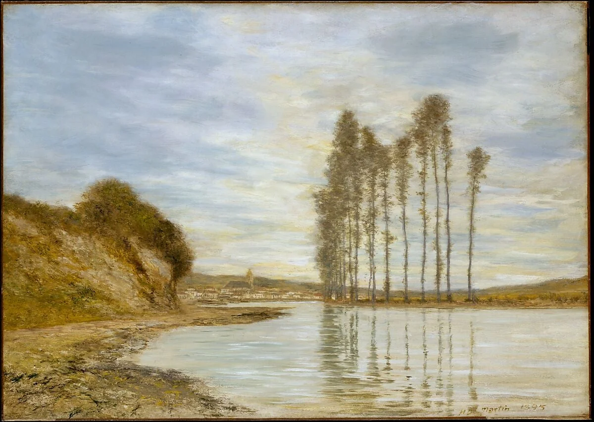View on the Seine: Harp of the Winds, detail