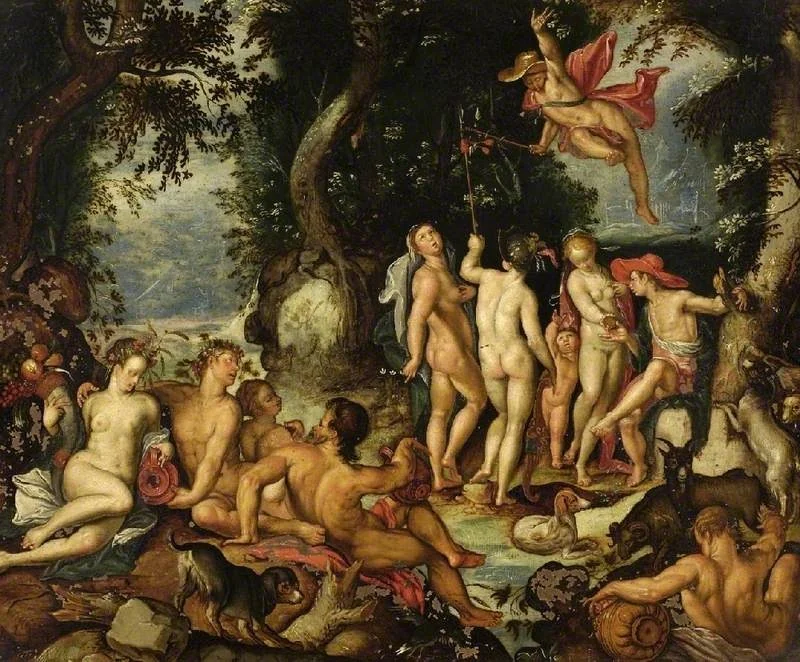 The Judgement of Paris, detail