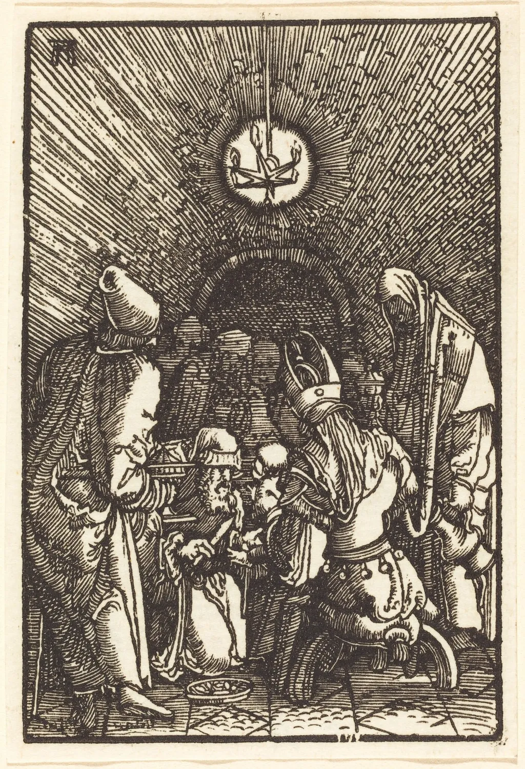 The Circumcision, by Albrecht Altdorfer, ink, 1513