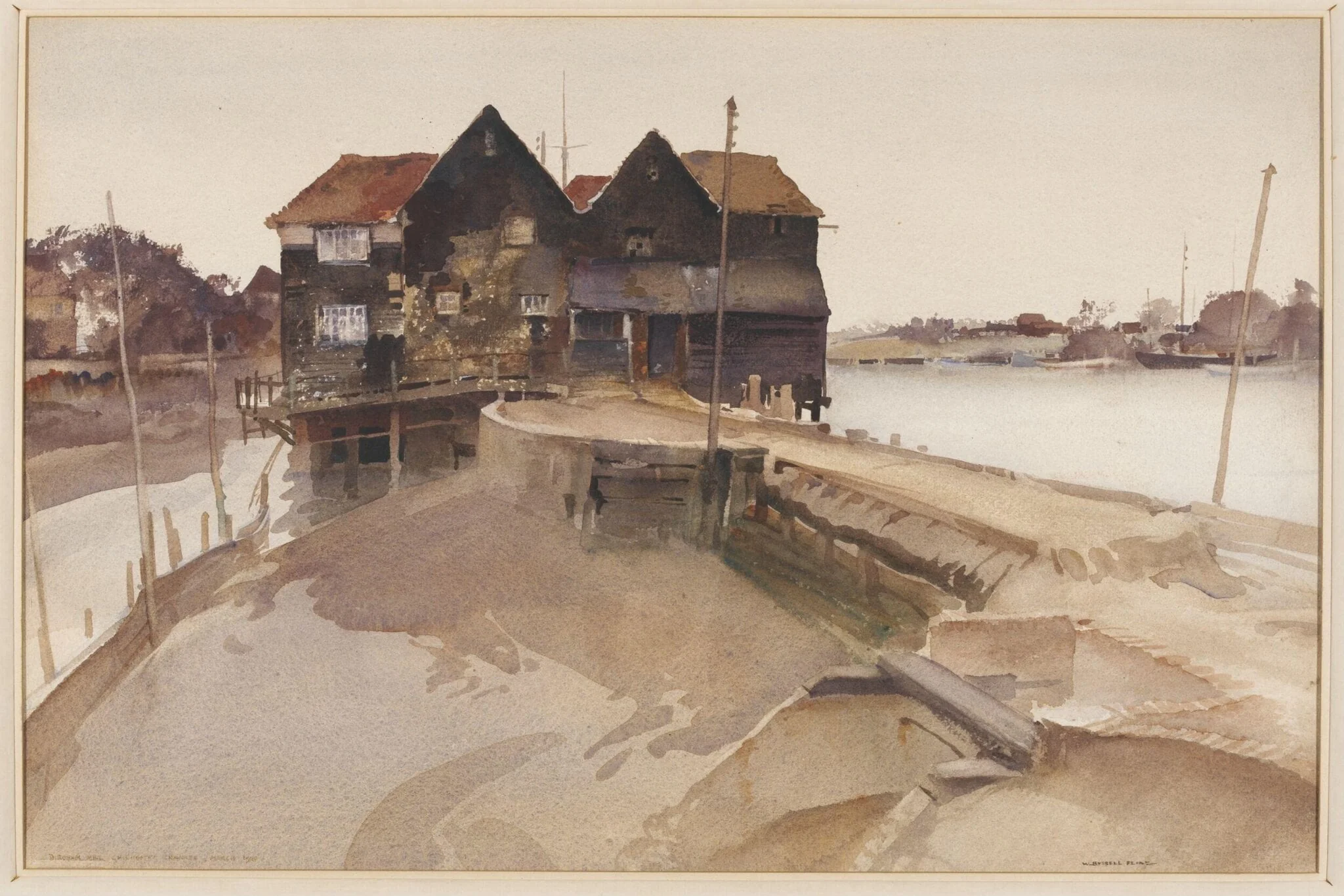 Birdham Mill, Chichester Channel, detail