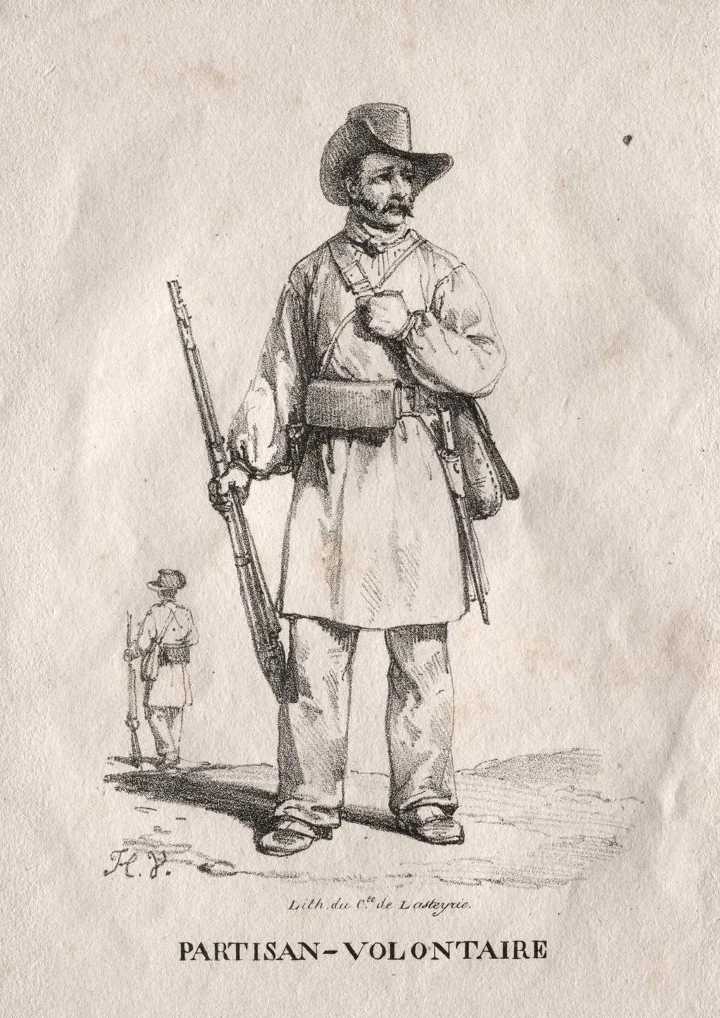Voluntary Partisan, by Horace Vernet, 1822