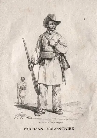 Voluntary Partisan, by Horace Vernet, 1822
