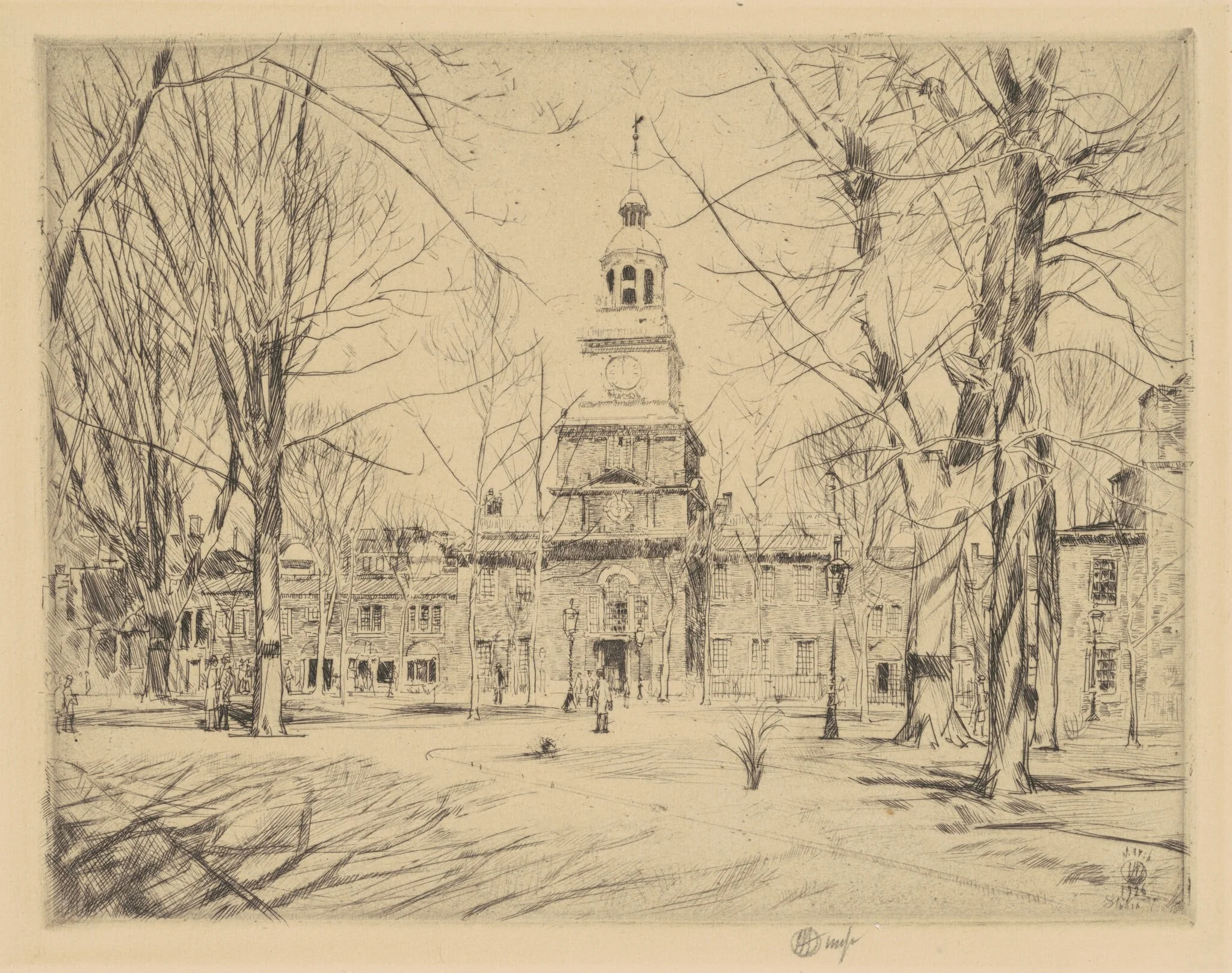 Independence Hall, detail