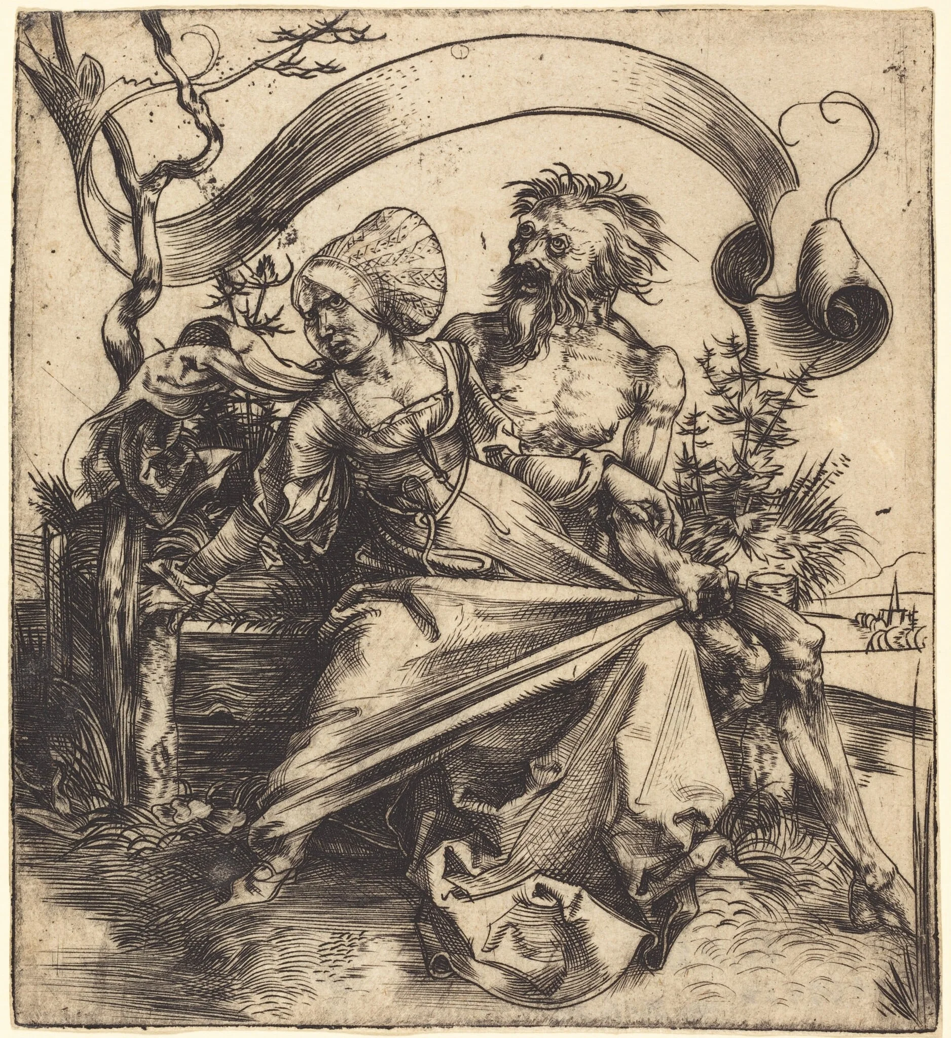 The Ravisher, detail