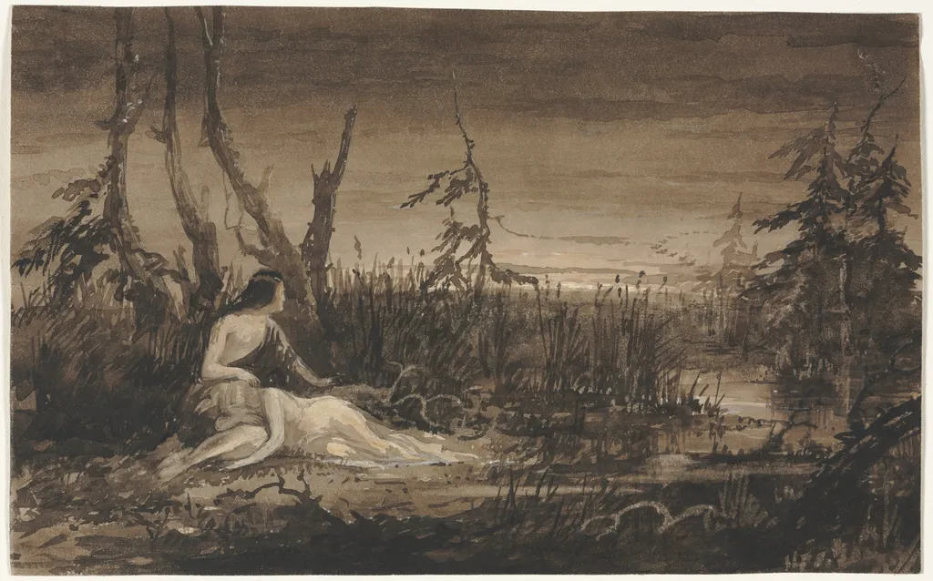 Figures in a Landscape, by Francis Danby, 1834