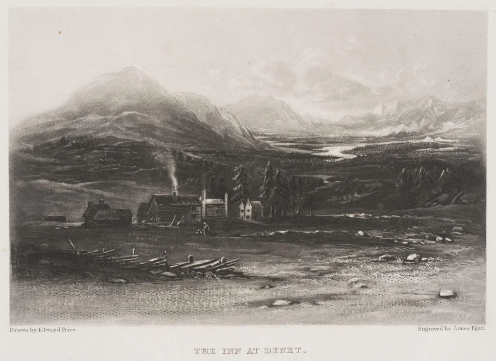 The Inn at Dfnet, by Edward Price, 1834