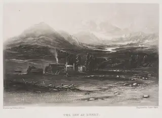 The Inn at Dfnet, by Edward Price, 1834