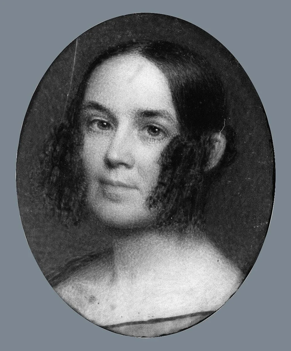 Mrs. Alvan Clark (Maria Pease), detail