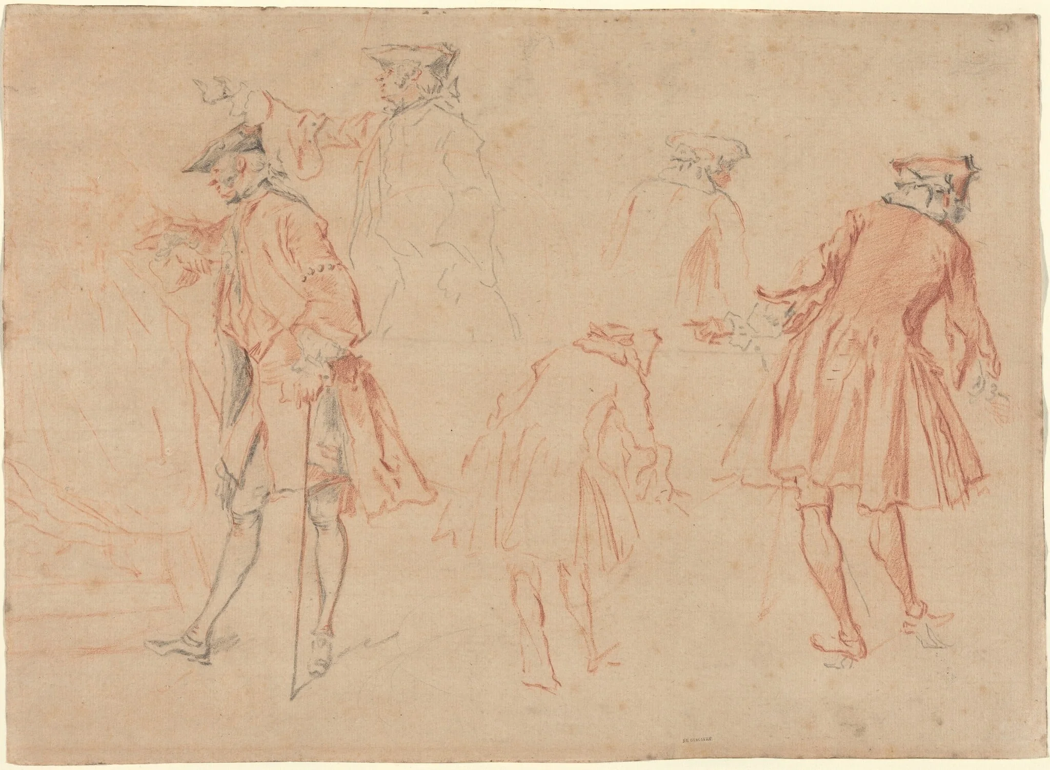 Sketches of a Gentleman, detail
