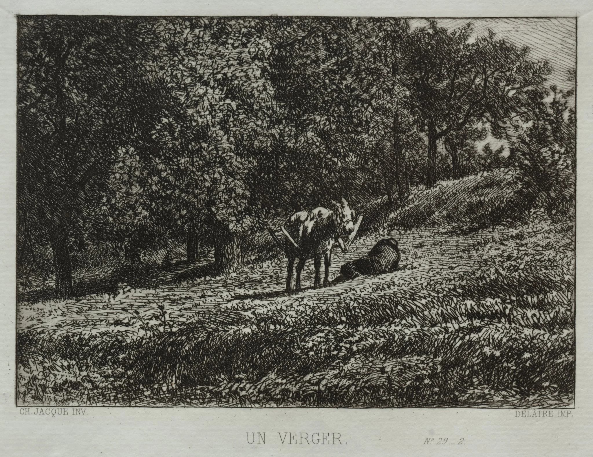 An Orchard, detail
