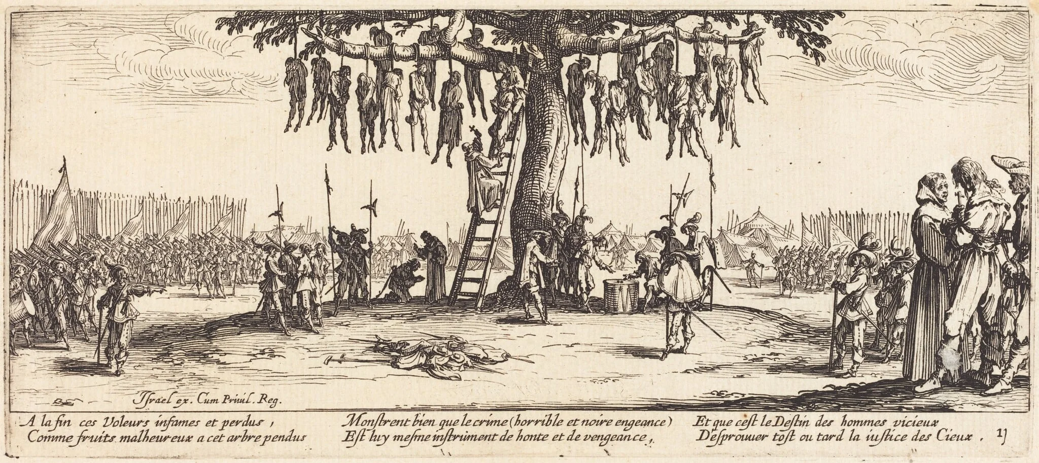 The Hanging, detail