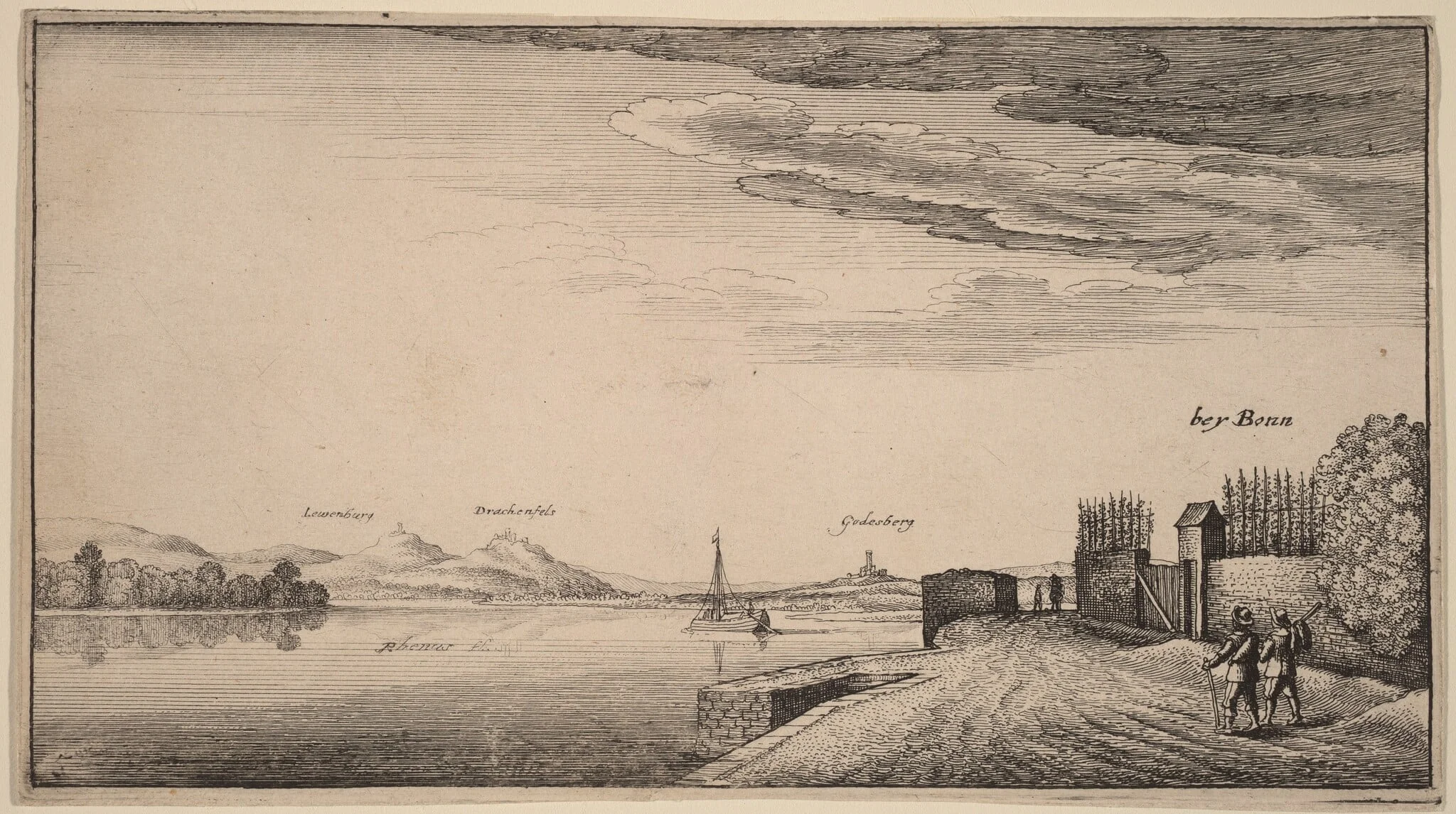 View of Lewenberg, detail