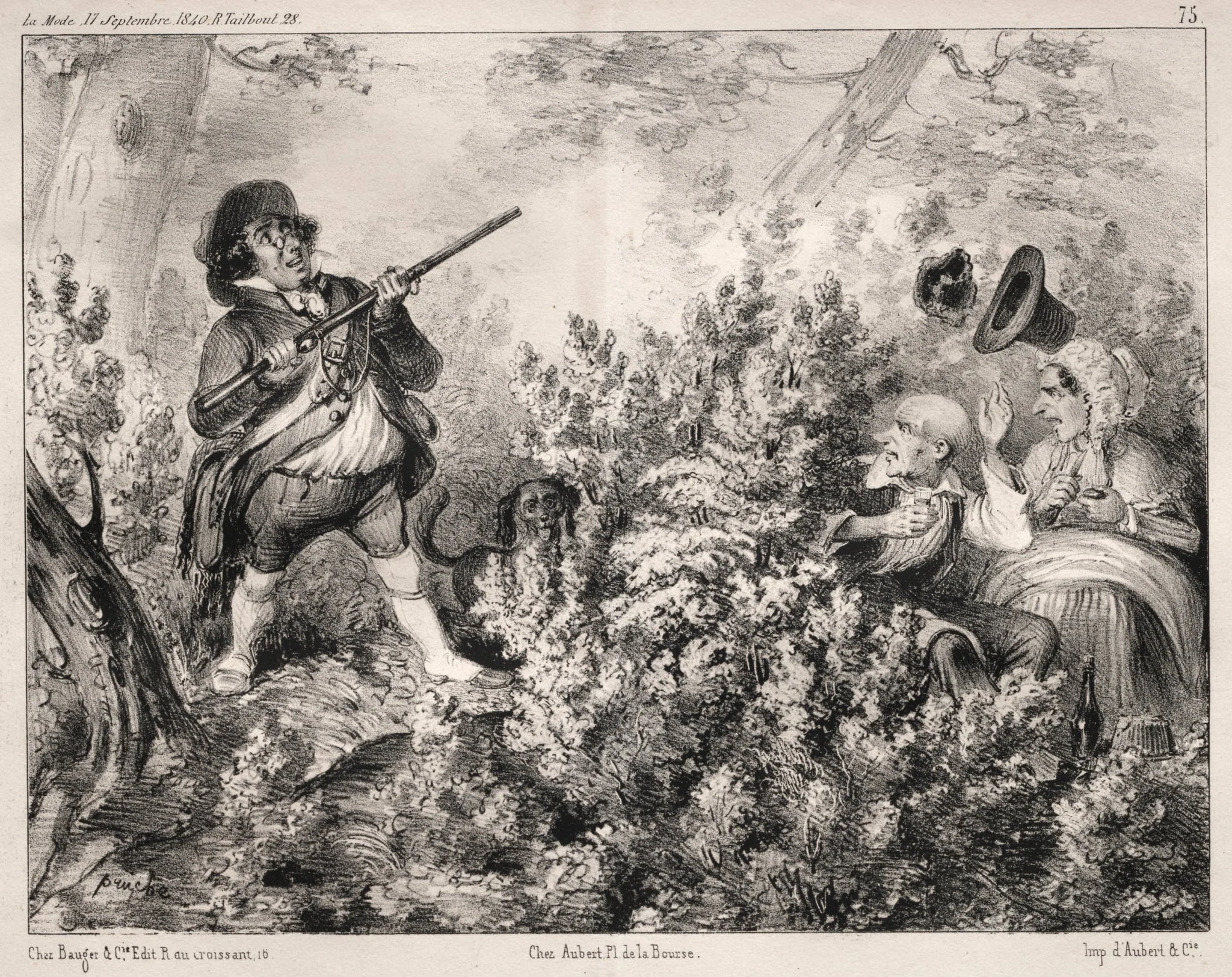 Actualités: L'Ouverture de la Chasse, detail