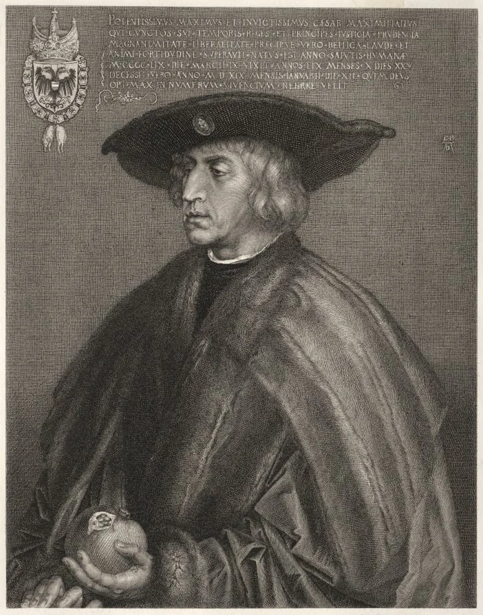 Maximilian I, detail