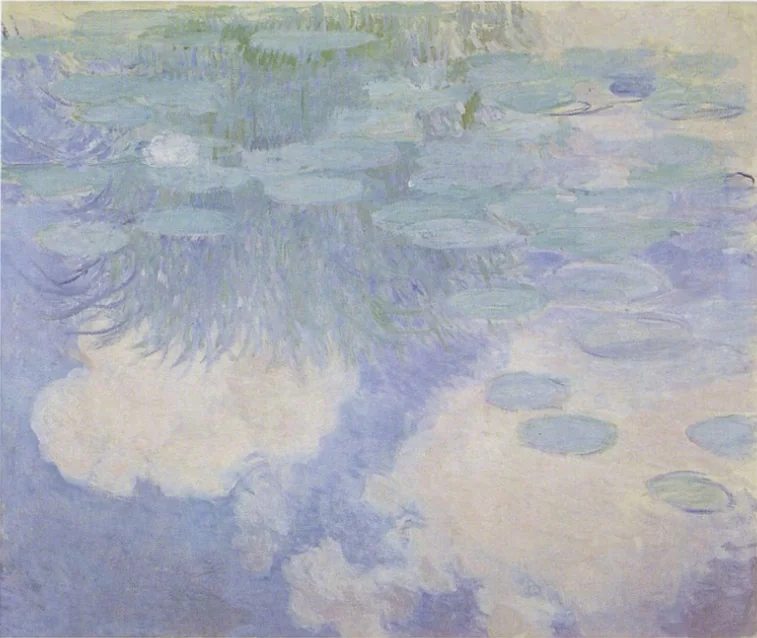 Nymphéas, detail