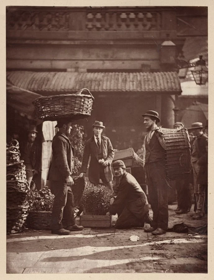 Covent Garden Labourers, detail