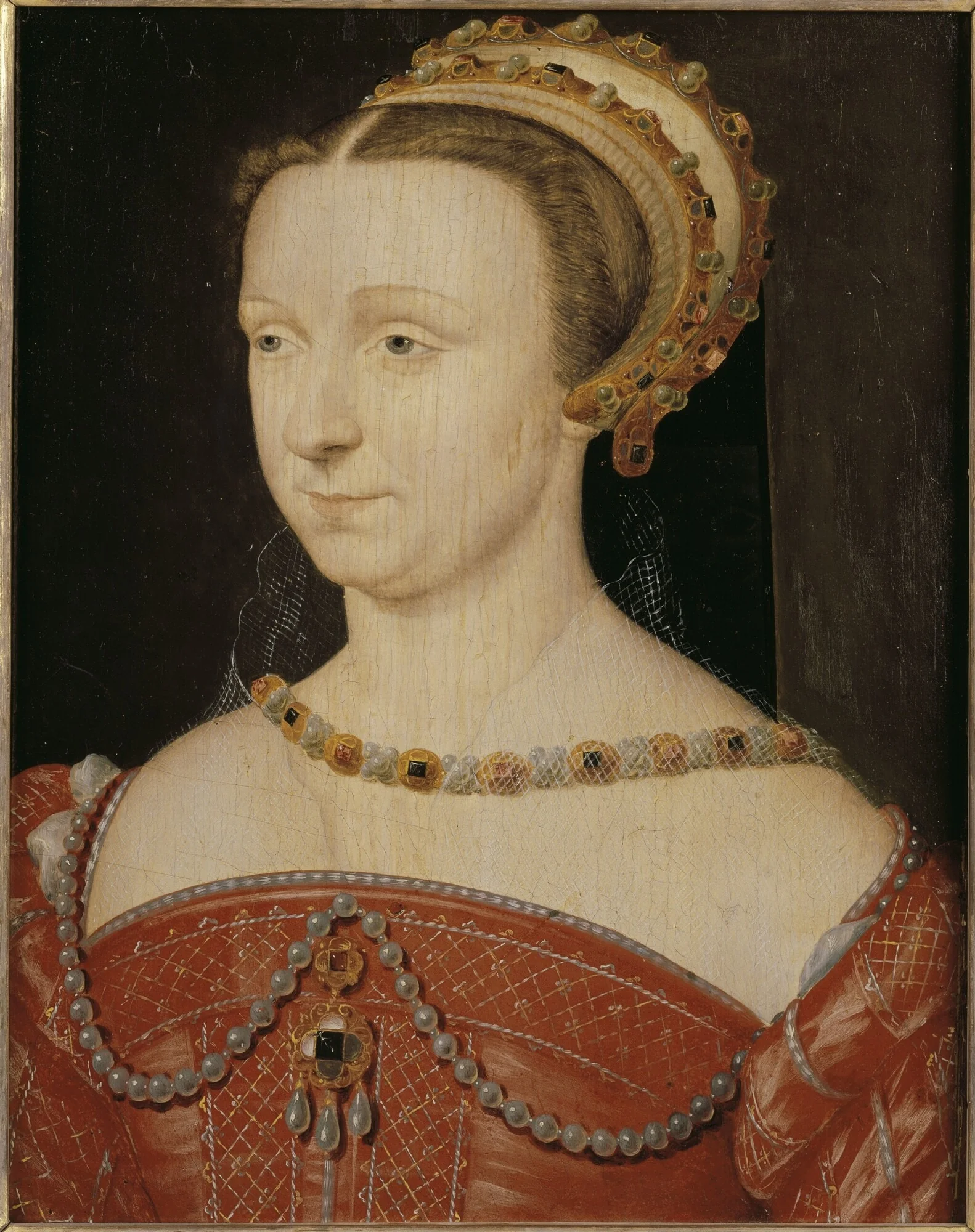 Anne d'Este-Ferrare, Duchess of Guise and Nemours (1537-1607), detail