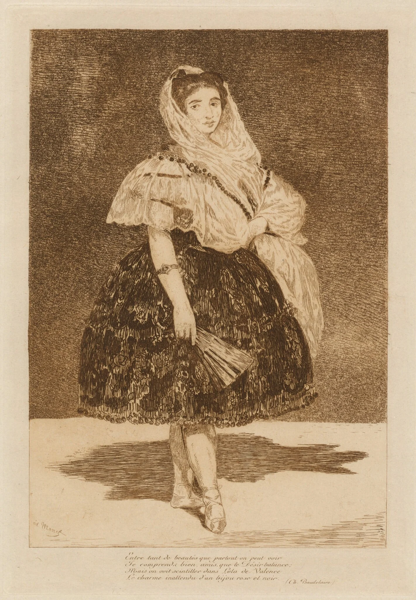 Lola de Valence, detail