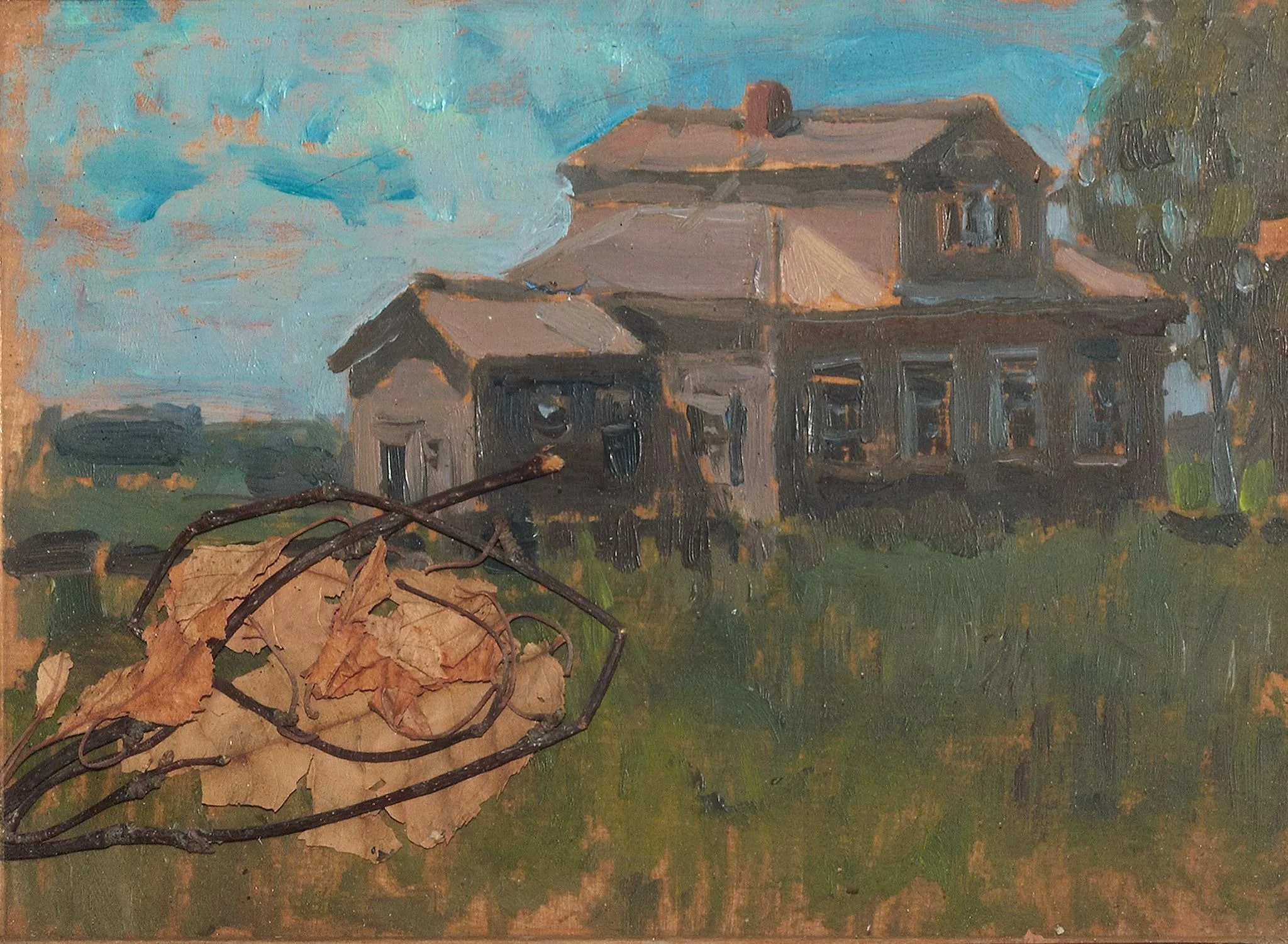 Ryabovo house, detail