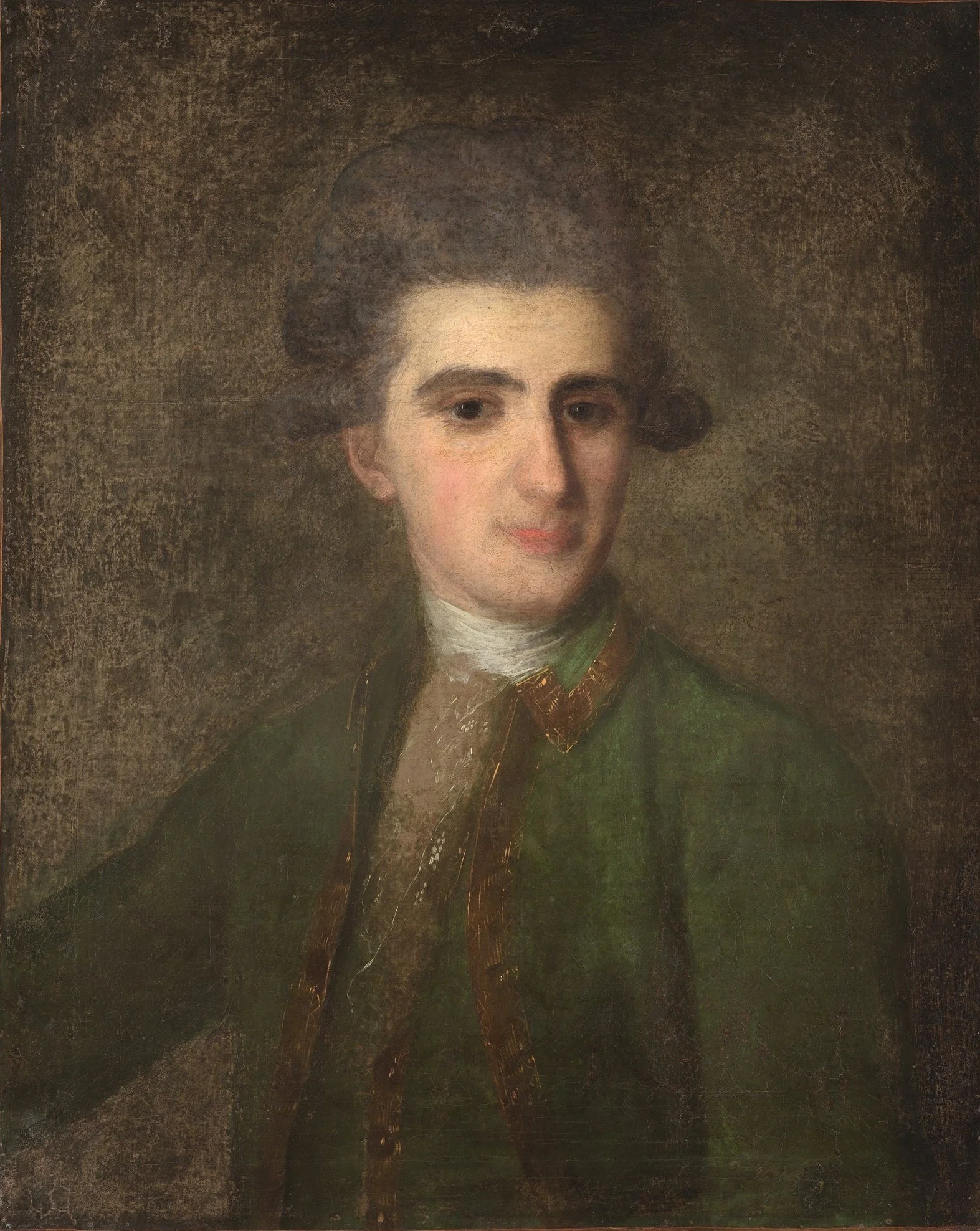Portrait of Nikolaj E. Strujskij, detail