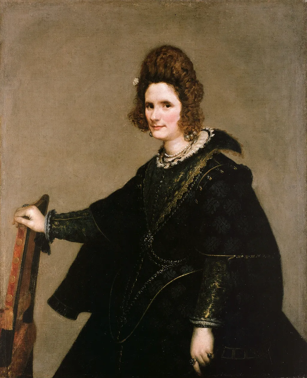 Portrait of a Lady, by Diego Velázquez, oil, 1630