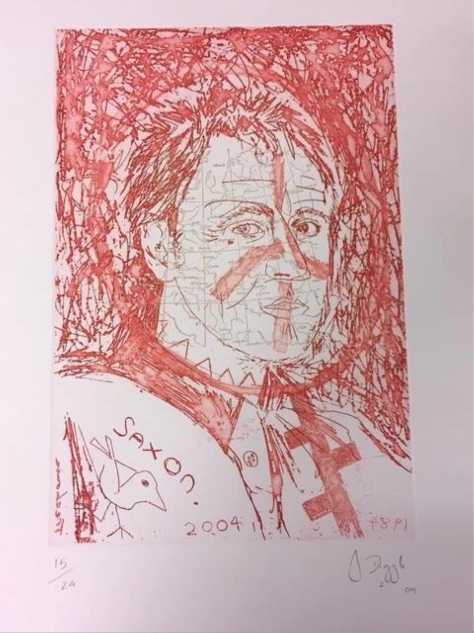 Self Portrait, detail