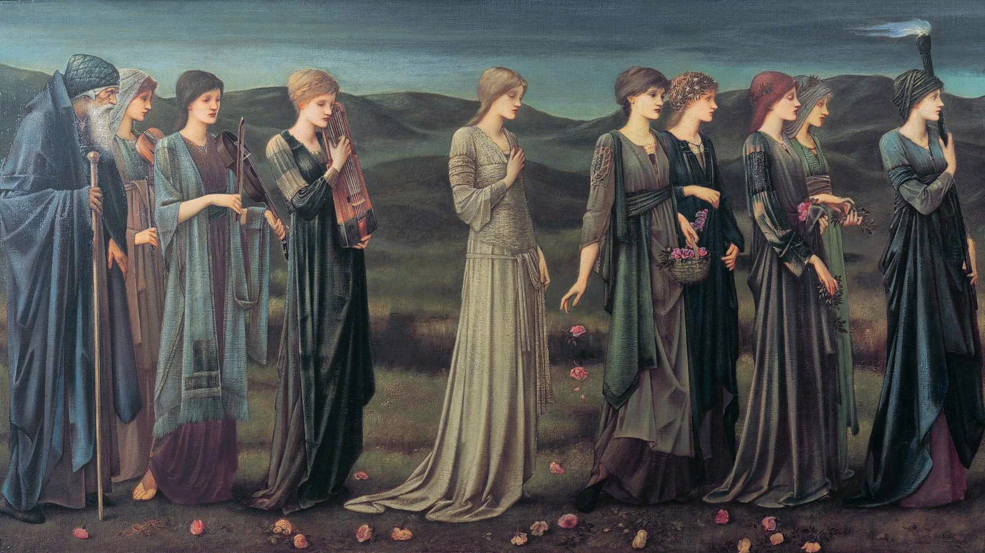 Psyche's wedding, detail