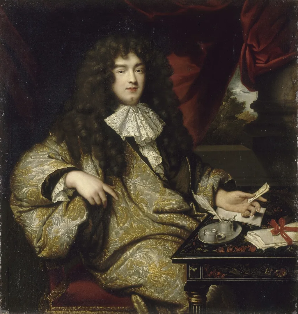 Jean-Baptiste Colbert, Marquis de Seignelay (1651–1690), by Marc Nattier, oil, 1688