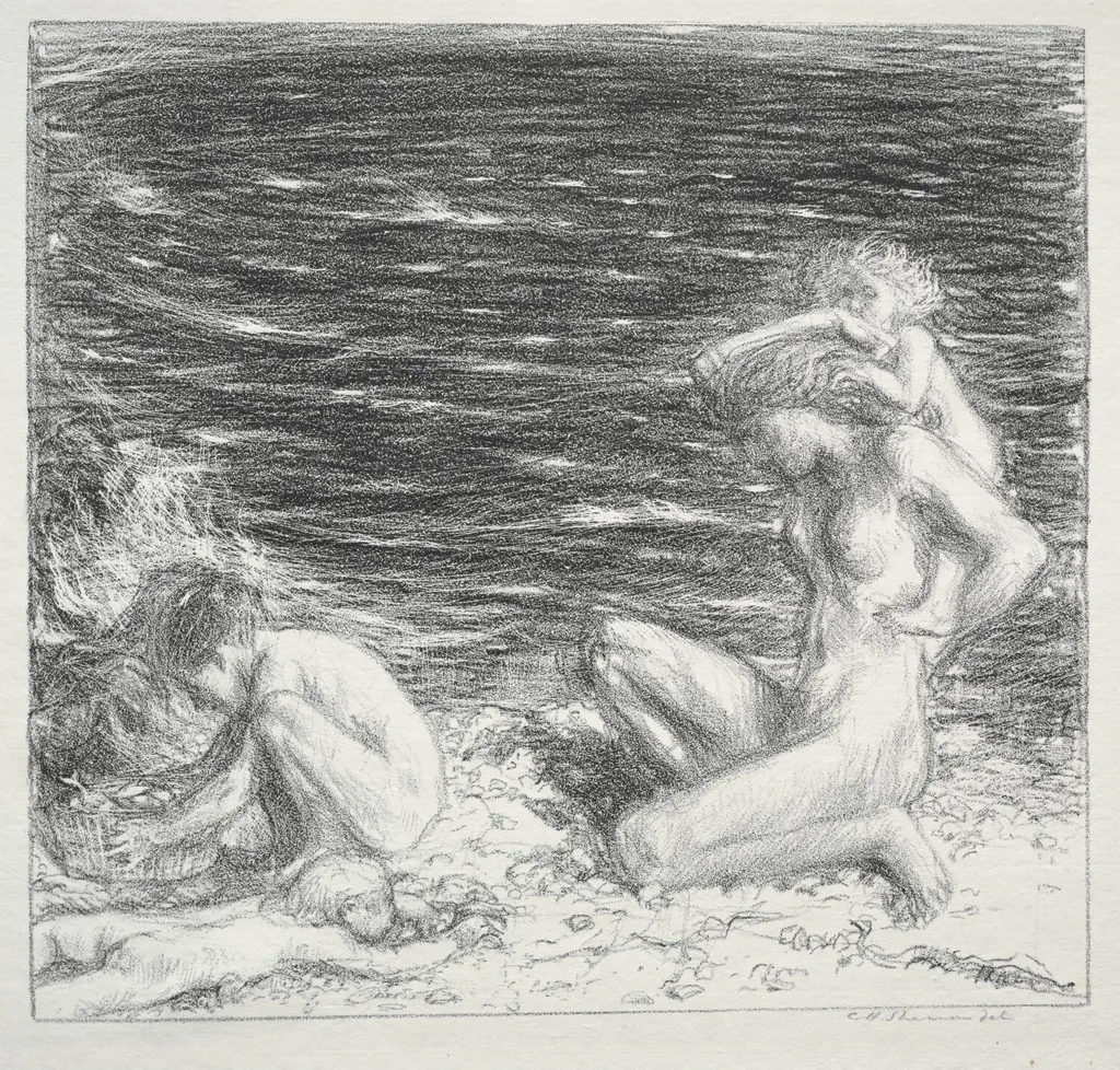 Sea and Breeze, by Charles Hasslewood Shannon, 1894
