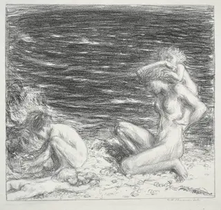Sea and Breeze, by Charles Hasslewood Shannon, 1894