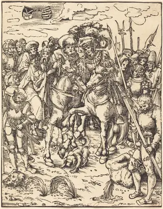 Saint Matthew, by Lucas Cranach the Elder, ink, 1512