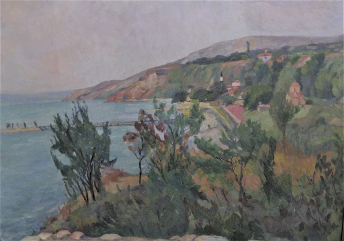Maluri înverzite, detail
