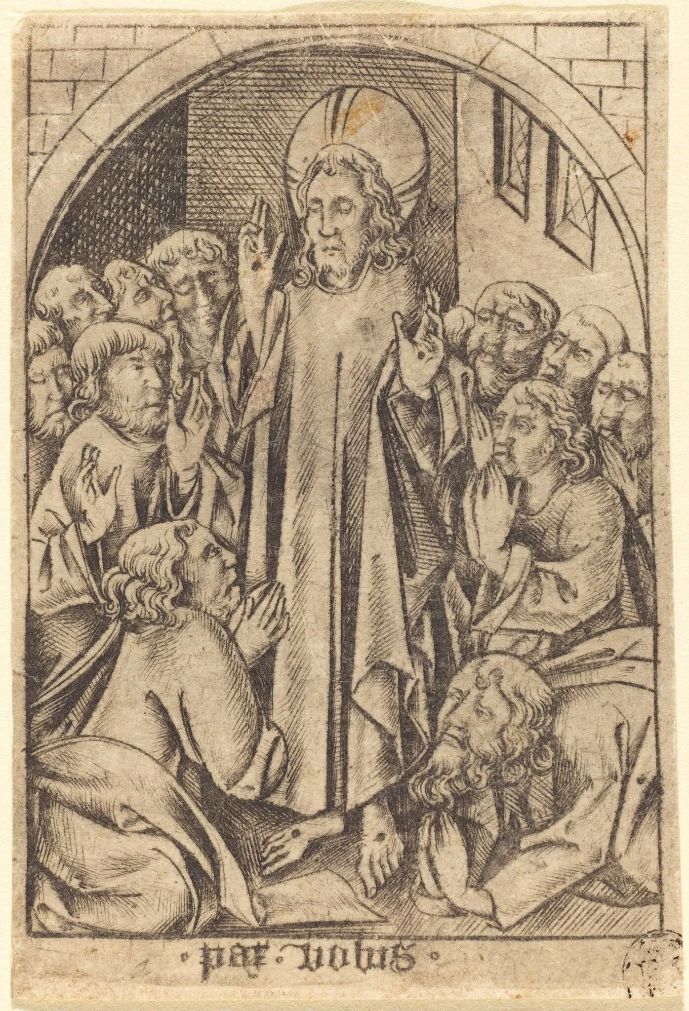 Christ Appearing to the Disciples, detail