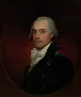 Portrait of John Vaughan (1756–1841), by Gilbert Stuart, oil, 1801