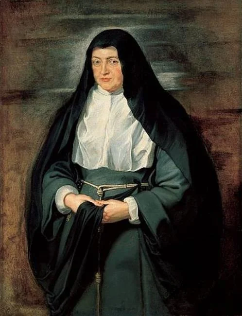 Portrait of Archduchess Isabella Clara Eugenia, Spanish Regent of the Low Countries, as a Nun, detail