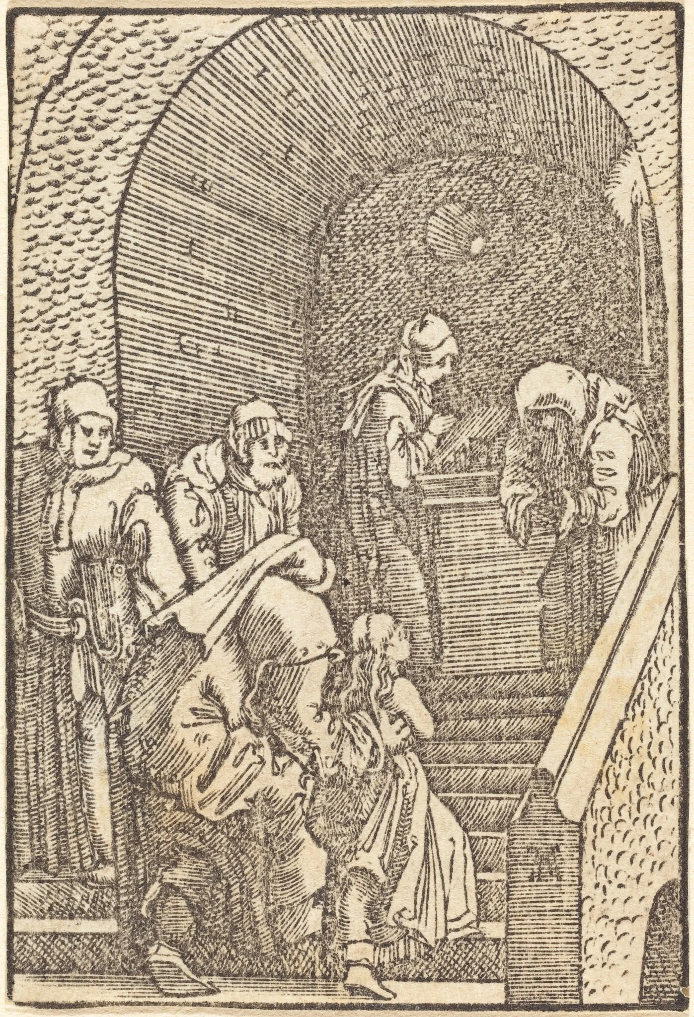 Presentation of the Virgin, detail
