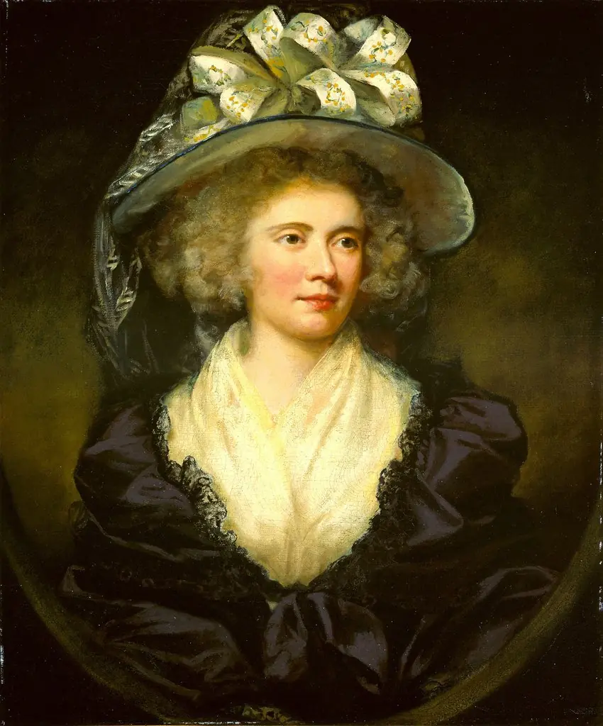 Mrs. Allan Maconochie, by James Northcote, oil, 1795