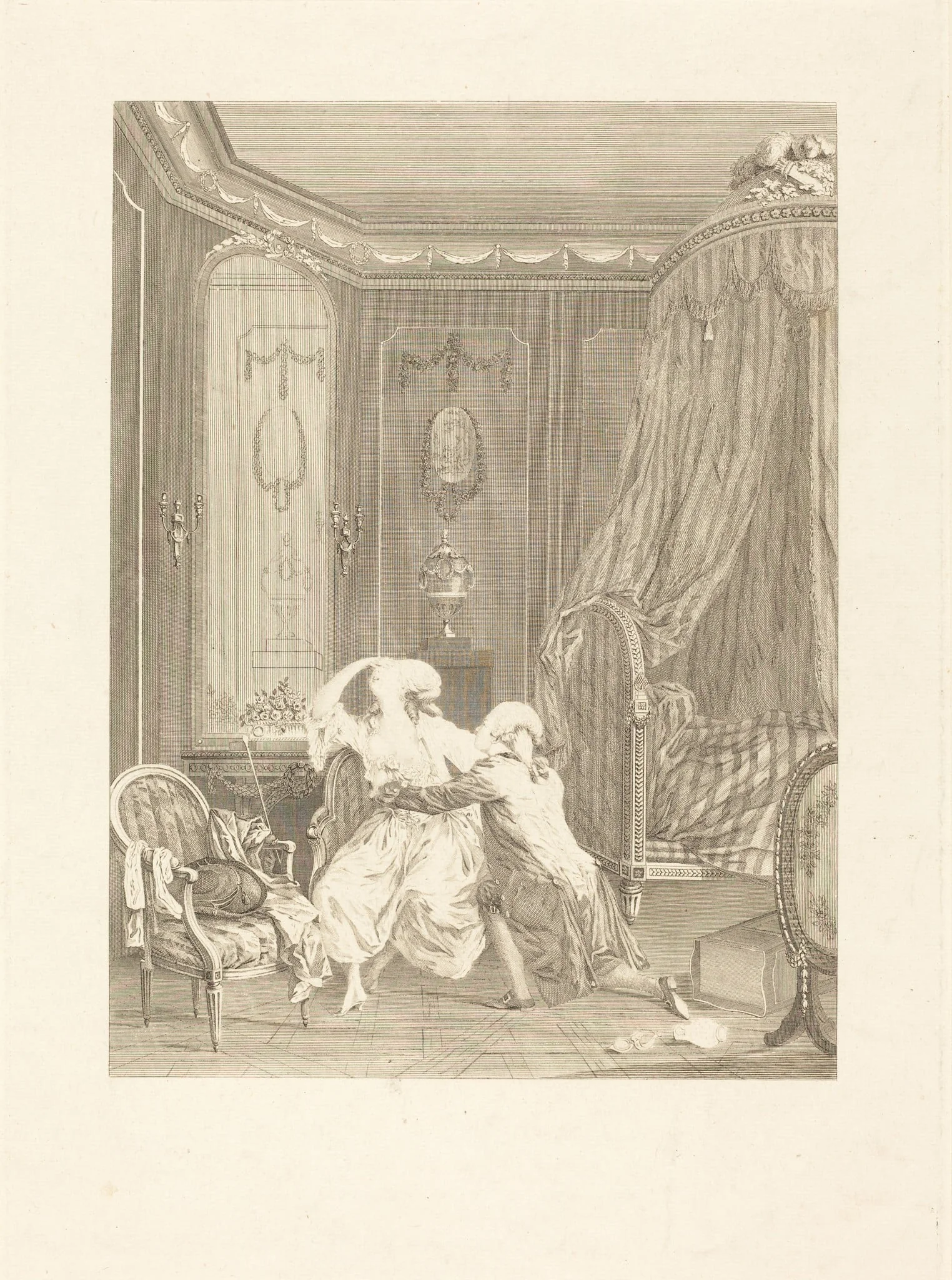 Le repentir tardif, detail