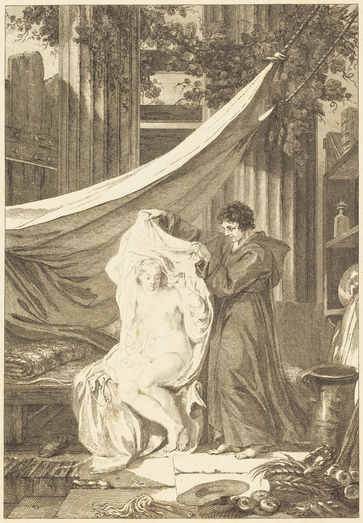 L'hermite (Le diable en enfer), detail