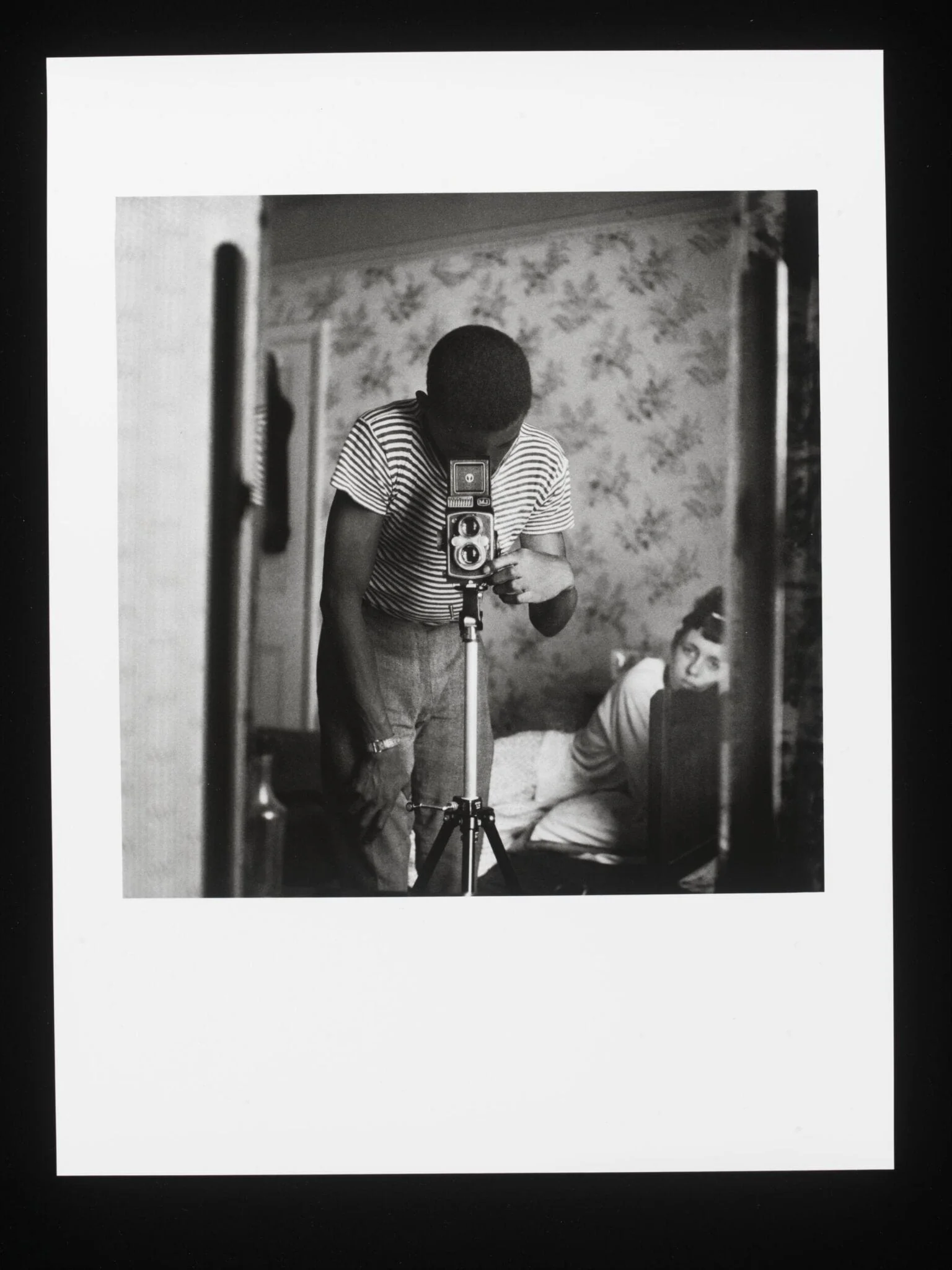 Self-portrait in Mirror, detail