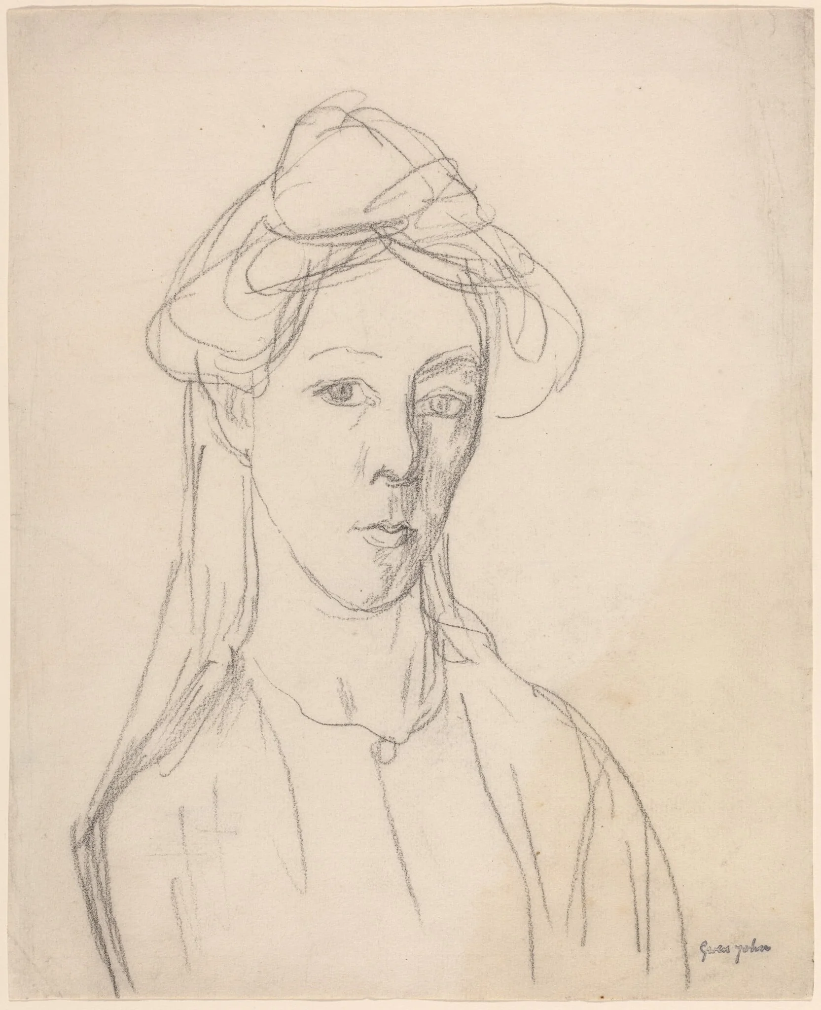 Self-Portrait, detail