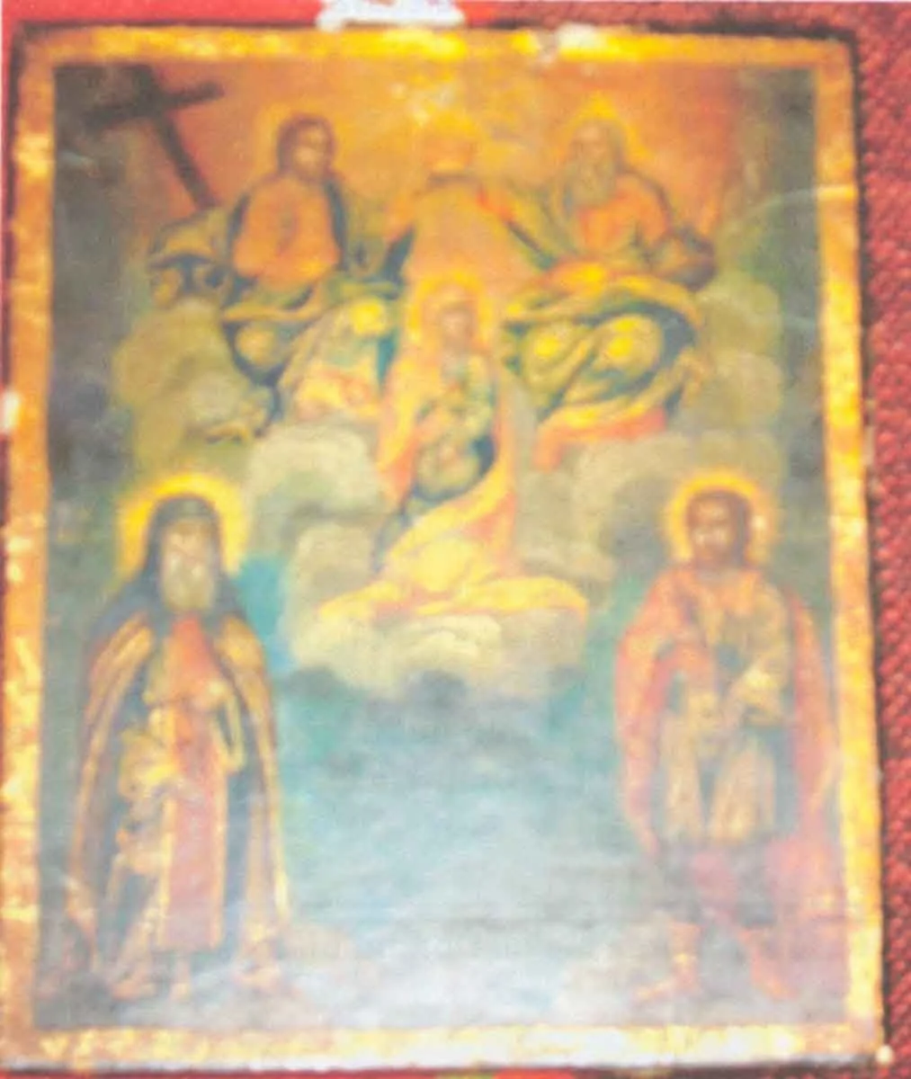 Încoronarea Maicii Domnului, detail