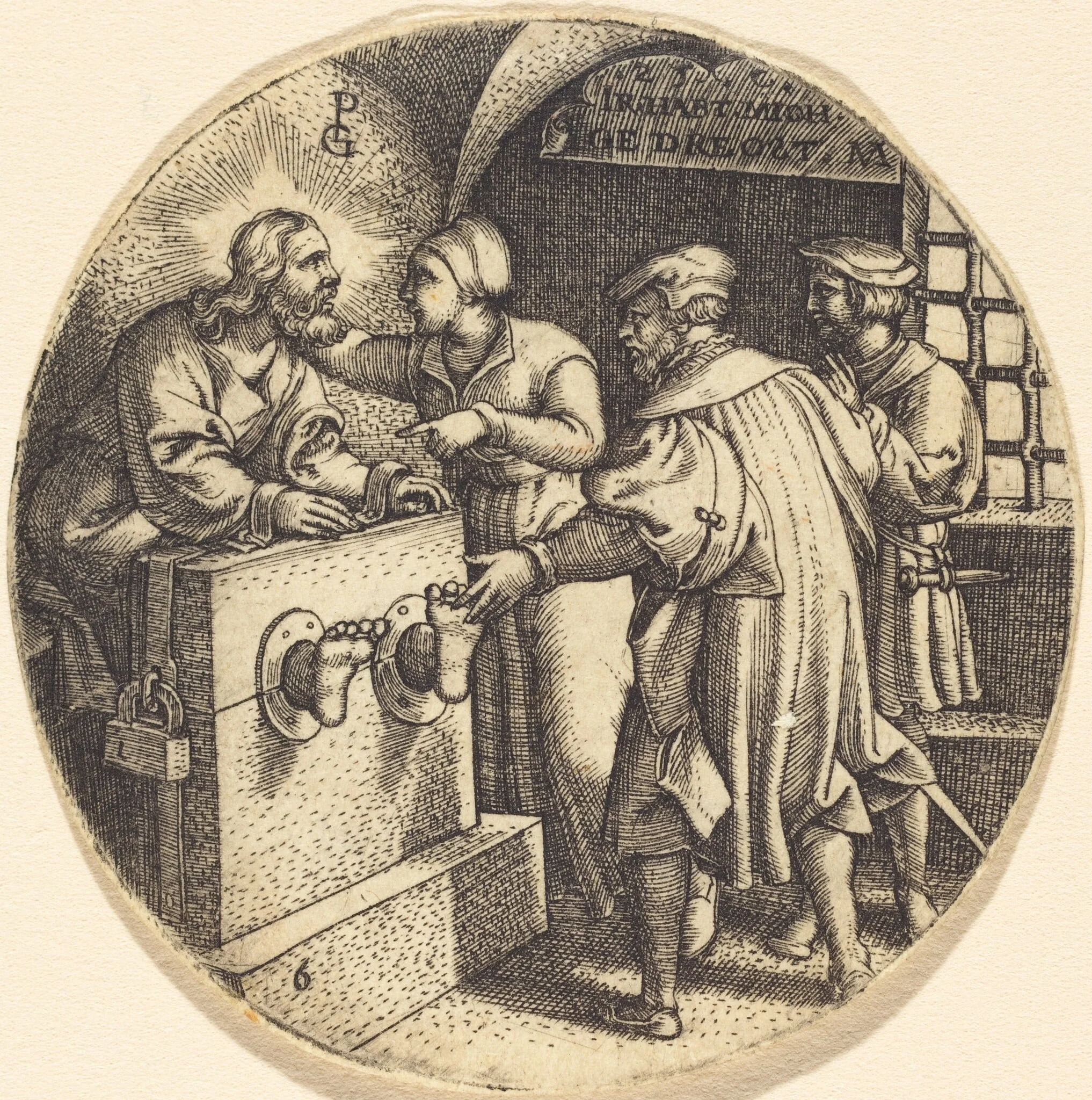 To Visit the Imprisoned, detail