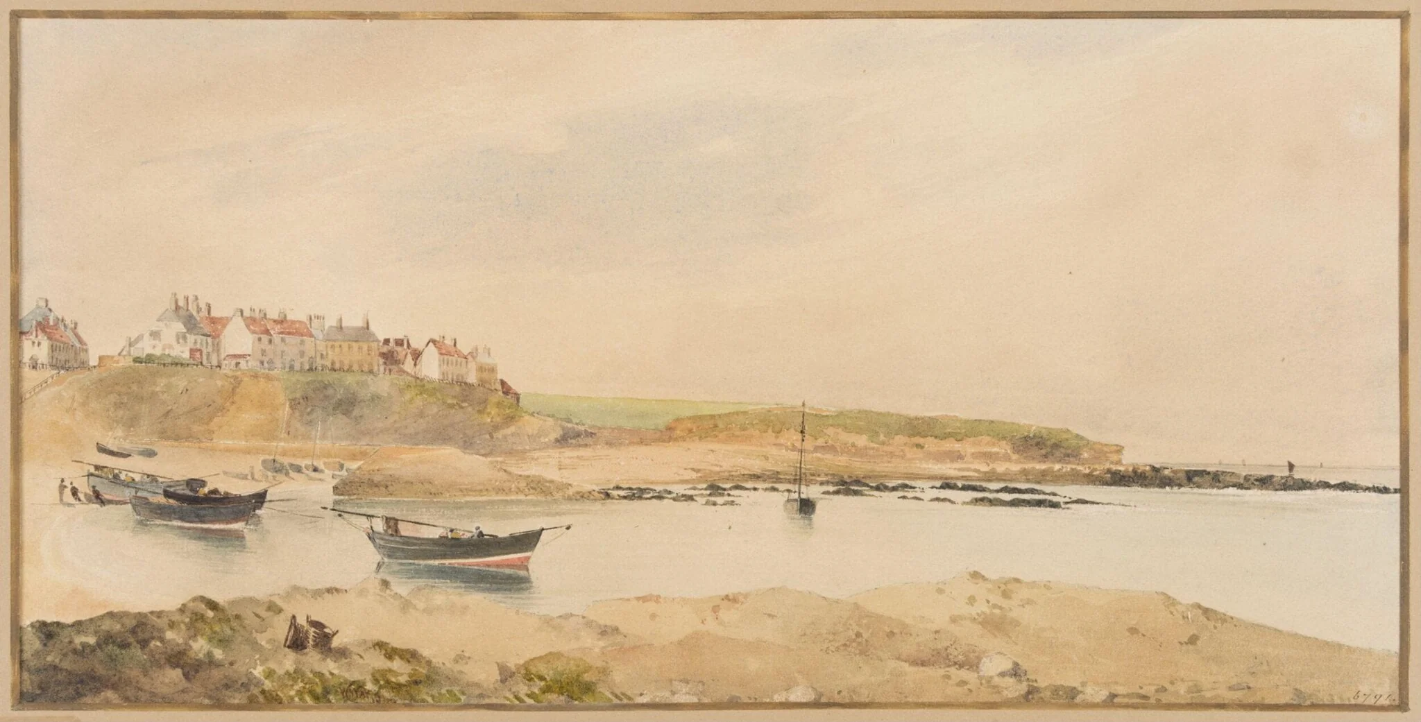 Cullercoats, Northumberland, detail