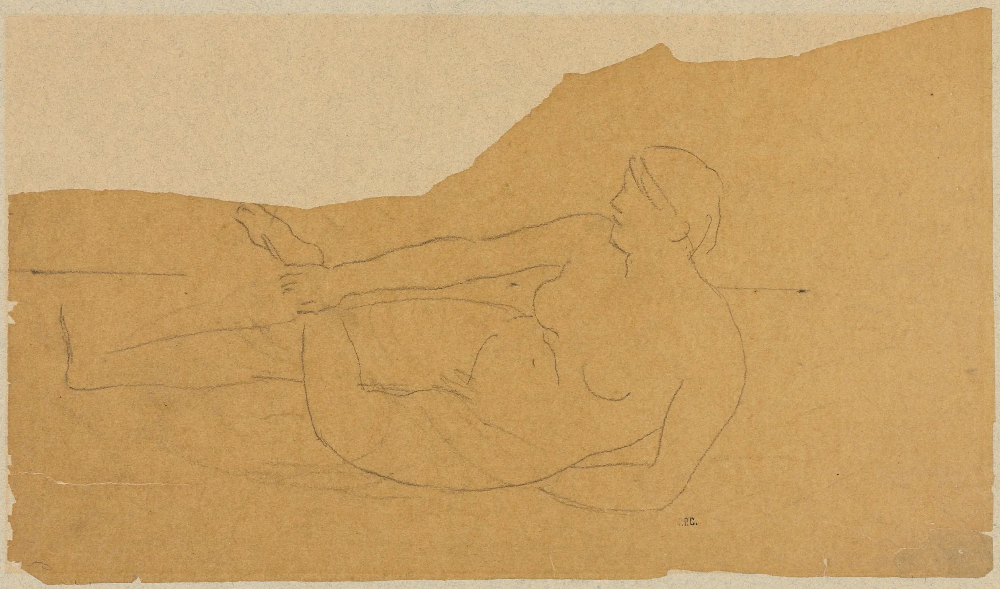 Female Nude, detail